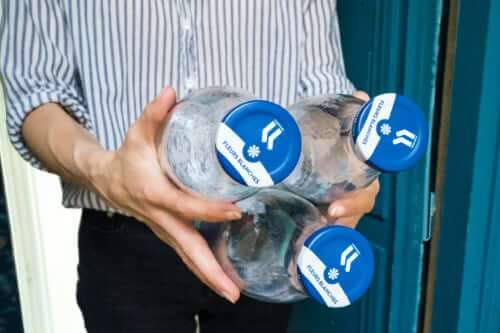 Nettoyage bouteilles La lessive de Paris